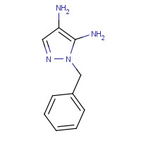 131311-66-5 2-benzylpyrazole-3,4-diamine chemical structure