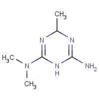 757178-57-7 6-N,6-N,4-trimethyl-1,4-dihydro-1,3,5-triazine-2,6-diamine chemical structure