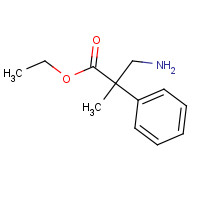 49683-74-1 ethyl 3-amino-2-methyl-2-phenylpropanoate chemical structure