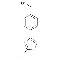 99983-39-8 2-bromo-4-(4-ethylphenyl)-1,3-thiazole chemical structure