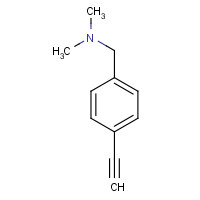 1247001-32-6 1-(4-ethynylphenyl)-N,N-dimethylmethanamine chemical structure