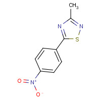 800408-77-9 3-methyl-5-(4-nitrophenyl)-1,2,4-thiadiazole chemical structure
