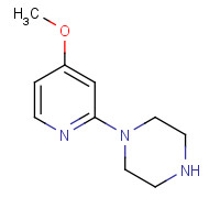 444666-41-5 1-(4-methoxypyridin-2-yl)piperazine chemical structure