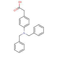 833484-70-1 2-[4-(dibenzylamino)phenyl]acetic acid chemical structure
