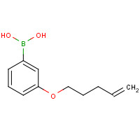 884539-84-8 (3-pent-4-enoxyphenyl)boronic acid chemical structure