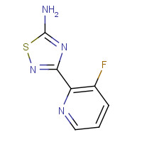 1179361-19-3 3-(3-fluoropyridin-2-yl)-1,2,4-thiadiazol-5-amine chemical structure