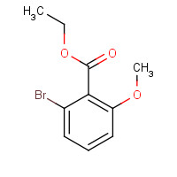1214387-55-9 ethyl 2-bromo-6-methoxybenzoate chemical structure