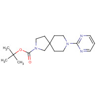 1246507-95-8 tert-butyl 8-pyrimidin-2-yl-2,8-diazaspiro[4.5]decane-2-carboxylate chemical structure