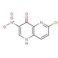 1366050-42-1 6-chloro-3-nitro-1H-1,5-naphthyridin-4-one chemical structure