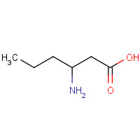 58521-63-4 3-aminohexanoic acid chemical structure