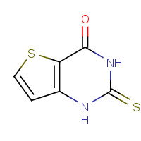 31895-77-9 2-sulfanylidene-1H-thieno[3,2-d]pyrimidin-4-one chemical structure