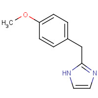 102151-99-5 2-[(4-methoxyphenyl)methyl]-1H-imidazole chemical structure