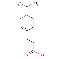 4638-83-9 3-(4-propan-2-ylcyclohexen-1-yl)propanoic acid chemical structure