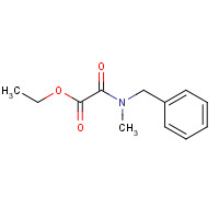 128429-34-5 ethyl 2-[benzyl(methyl)amino]-2-oxoacetate chemical structure
