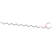 111188-59-1 3-hexadecoxy-2-methoxypropan-1-ol chemical structure