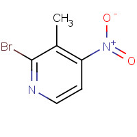 79055-55-3 2-bromo-3-methyl-4-nitropyridine chemical structure
