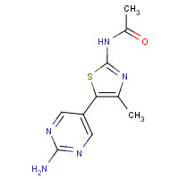 887310-30-7 N-[5-(2-aminopyrimidin-5-yl)-4-methyl-1,3-thiazol-2-yl]acetamide chemical structure