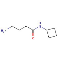 1249667-46-6 4-amino-N-cyclobutylbutanamide chemical structure