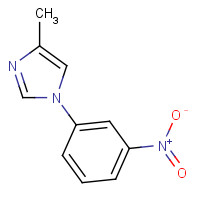 138830-47-4 4-methyl-1-(3-nitrophenyl)imidazole chemical structure