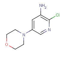 1259442-72-2 2-chloro-5-morpholin-4-ylpyridin-3-amine chemical structure
