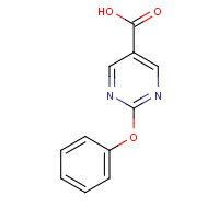 927877-48-3 2-phenoxypyrimidine-5-carboxylic acid chemical structure