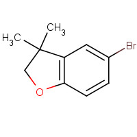 68505-84-0 5-bromo-3,3-dimethyl-2H-1-benzofuran chemical structure