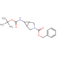 888032-49-3 benzyl 6-[(2-methylpropan-2-yl)oxycarbonylamino]-3-azabicyclo[3.1.0]hexane-3-carboxylate chemical structure