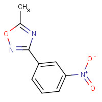 25283-98-1 5-methyl-3-(3-nitrophenyl)-1,2,4-oxadiazole chemical structure