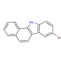 21064-34-6 8-bromo-11H-benzo[a]carbazole chemical structure