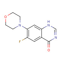1334602-78-6 6-fluoro-7-morpholin-4-yl-1H-quinazolin-4-one chemical structure