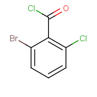 116529-65-8 2-bromo-6-chlorobenzoyl chloride chemical structure