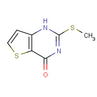 176530-46-4 2-methylsulfanyl-1H-thieno[3,2-d]pyrimidin-4-one chemical structure