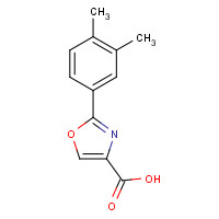 885273-82-5 2-(3,4-dimethylphenyl)-1,3-oxazole-4-carboxylic acid chemical structure