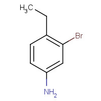52121-36-5 3-bromo-4-ethylaniline chemical structure