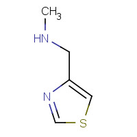 120739-94-8 N-methyl-1-(1,3-thiazol-4-yl)methanamine chemical structure