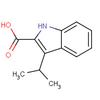 1093263-74-1 3-propan-2-yl-1H-indole-2-carboxylic acid chemical structure