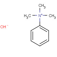 1899-02-1 trimethyl(phenyl)azanium;hydroxide chemical structure