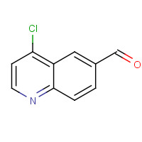 676256-25-0 4-chloroquinoline-6-carbaldehyde chemical structure