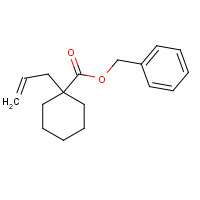 518284-99-6 benzyl 1-prop-2-enylcyclohexane-1-carboxylate chemical structure