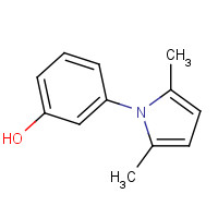 97608-33-8 3-(2,5-dimethylpyrrol-1-yl)phenol chemical structure
