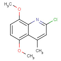 58868-27-2 2-chloro-5,8-dimethoxy-4-methylquinoline chemical structure