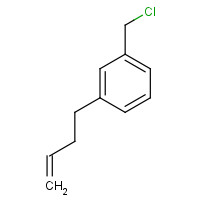 1097734-02-5 1-but-3-enyl-3-(chloromethyl)benzene chemical structure