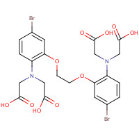 73630-11-2 2-[2-[2-[2-[bis(carboxymethyl)amino]-5-bromophenoxy]ethoxy]-4-bromo-N-(carboxymethyl)anilino]acetic acid chemical structure