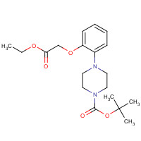 1008509-21-4 tert-butyl 4-[2-(2-ethoxy-2-oxoethoxy)phenyl]piperazine-1-carboxylate chemical structure
