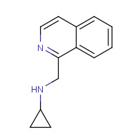 1194487-42-7 N-(isoquinolin-1-ylmethyl)cyclopropanamine chemical structure