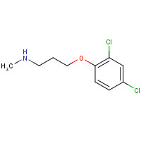 85507-24-0 3-(2,4-dichlorophenoxy)-N-methylpropan-1-amine chemical structure