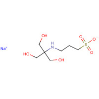 91000-53-2 sodium;3-[[1,3-dihydroxy-2-(hydroxymethyl)propan-2-yl]amino]propane-1-sulfonate chemical structure