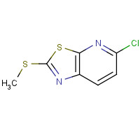 108310-81-2 5-chloro-2-methylsulfanyl-[1,3]thiazolo[5,4-b]pyridine chemical structure