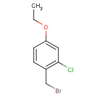219768-06-6 1-(bromomethyl)-2-chloro-4-ethoxybenzene chemical structure