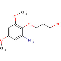 1307231-84-0 3-(2-amino-4,6-dimethoxyphenoxy)propan-1-ol chemical structure